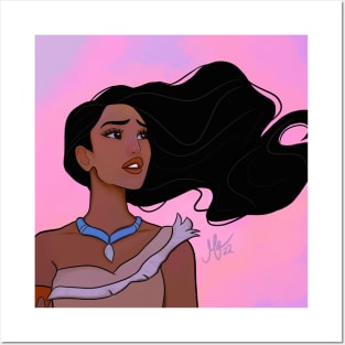 Pocahontas-colors of the wind Posters and Art